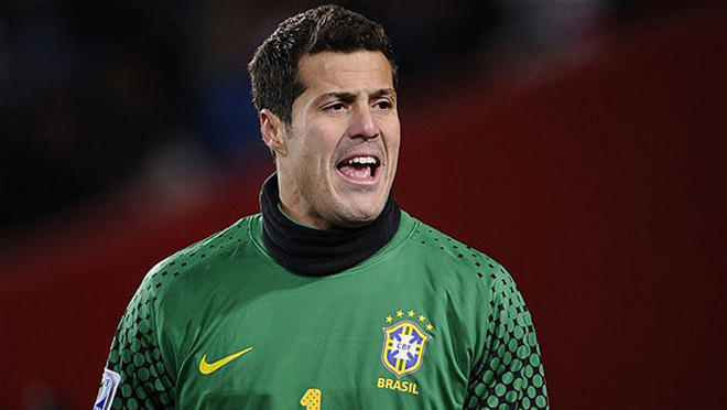 Xấu hổ vì World Cup, Julio Cesar chia tay đội tuyển Brazil | Báo điện tử Tiền Phong