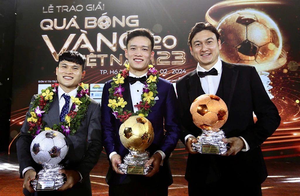 Quả bóng vàng Việt Nam 2024 hấp dẫn và đáng chờ đợi