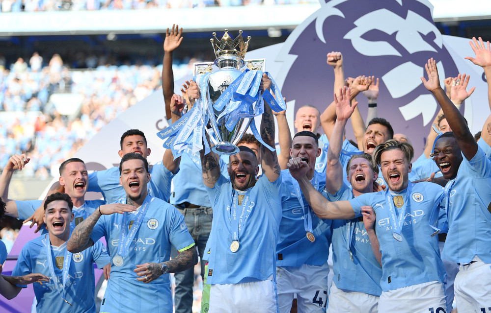 Manchester City vô địch Ngoại hạng Anh lần thứ tư liên tiếp | Nhật báo Nhân Dân Online