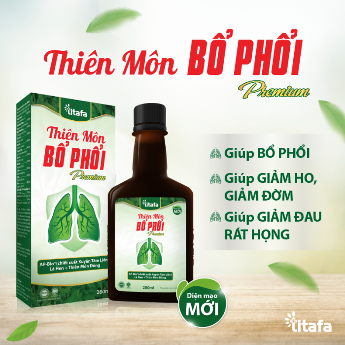 TPBVSK - Thiên Môn Bổ Phổi Premium (chai 280ml)