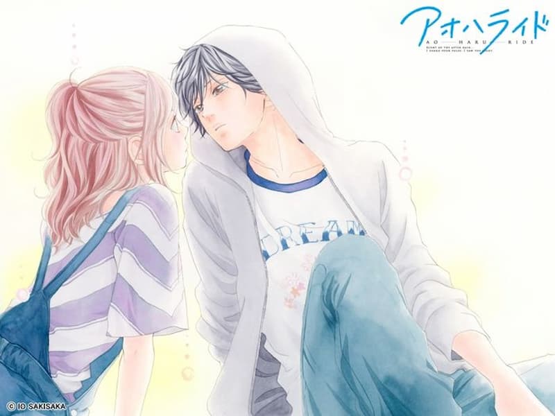 Manga học đường Nhật Bản Ao Haru Ride với nét vẽ đầy nghệ thuật